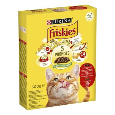 FRISKIES HRANA ZA MAČKE GOVEDINA 300g PURINA