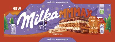 ČOKOLADA MILKA MMMAX 300 gr GINGERBREAD