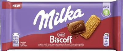 ČOKOLADA BISCOFF LOTUS 90 g MILKA