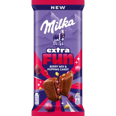 ČOKOLADA MILKA FUN BERRY 150 g