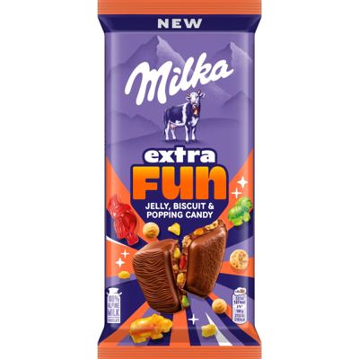 ČOKOLADA MILKA FUN JELLY 150 g