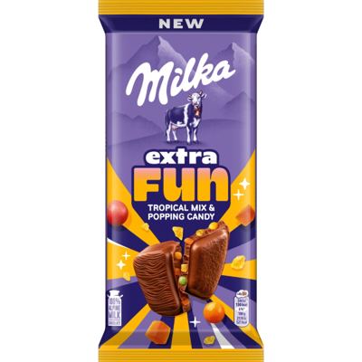 ČOKOLADA MILKA FUN TROPICAL 150 g