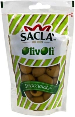 SACLA ZELENE OTKOŠTENE MASLINE 185G