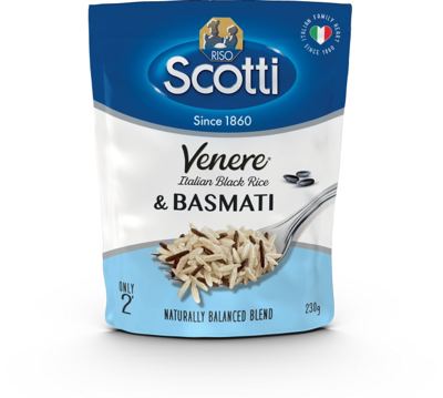 RIZA VENERA/BASMATI 230 G 2 MIN SCOTTI