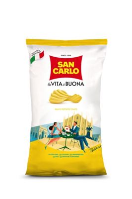 San Carlo Čips wavy 180g