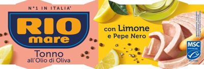 TUNA RIO MARE LIMUN PAP.3X65 g