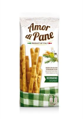 GRISINI RUŽMARIN 125 g AMOR DI