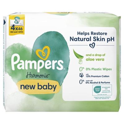 Pampers Maramice vlaž.new baby harmo4x46