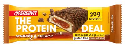 ENERVIT PROTEIN DEAL BAR CARAMEL FUN 55G