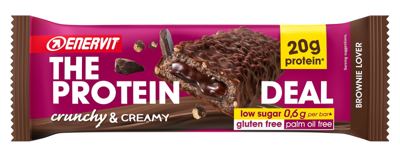 ENERVIT PROTEIN DEAL BROWNIE LOVER 20G PROTEIN 55G