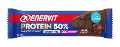 ENERVIT PROTEIN 50% DARK CHOCO 40g