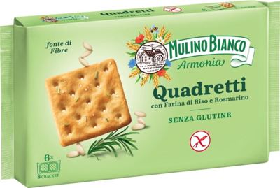 KREKER RIZA/RUZM BEZ GLUTENA 200 G MULINO BIANCO