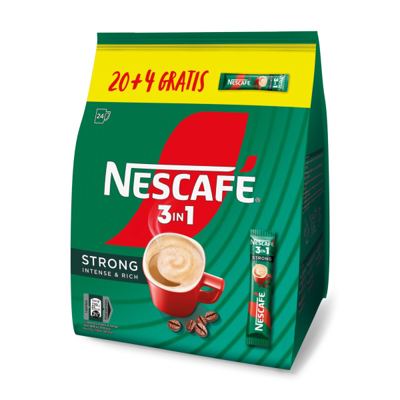 NESCAFE 3in1 STRONG 8(20+4)x14g XXL HR
