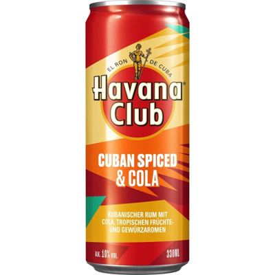 HAVANA CLUB CUBAN SPICED 12/33CL
