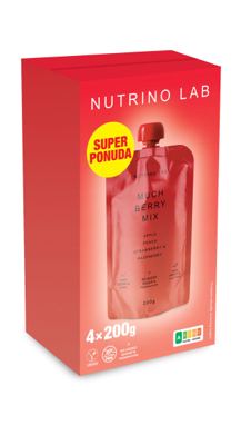 POUCH JABUKA BRESKVA JAG.MALINA 200 G 3+1 GRATIS NUTRINO