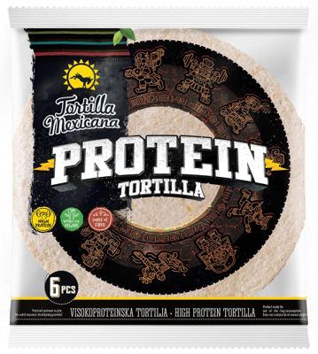 TORTILJA MEXICANA PROTEIN 370 g 6/1