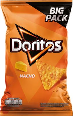 N-ČIPS DORITOS NACHO CHEESE 160G -10/1-