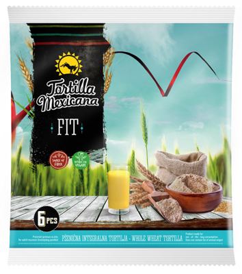 TORTILJA MEXICANA FIT 25 cm 390 g 6/1