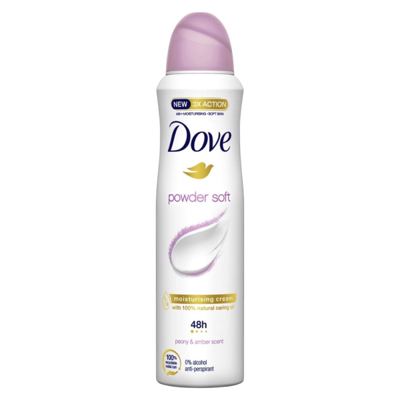 DOVE DEO W POWDER SOFT 150ML