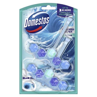 DOMESTOS WC OSVJEZIVAC 2X48 G BLUE WATER OCEAN DUOPACK