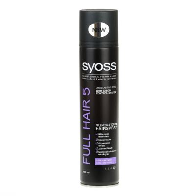 SYOSS LAK ZA KOSU 300ML FULL HAIR 5D