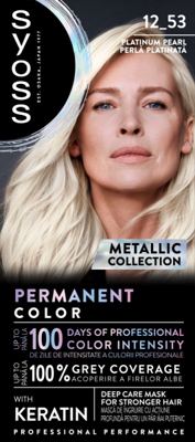 BOJA ZA KOSU SYOSS 12-53 PLATINASTO BISERNO PLAVA