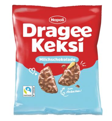 NAPOLI DRAGEE KEKSI Milk Chocolate 165g