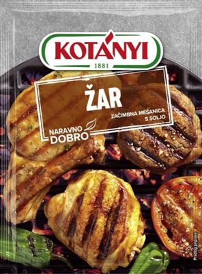 ZAČIN PEČENJE NA ŽARU 40 g KOTANY
