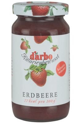 d'arbo džem s manj. kal. jagoda 220 g