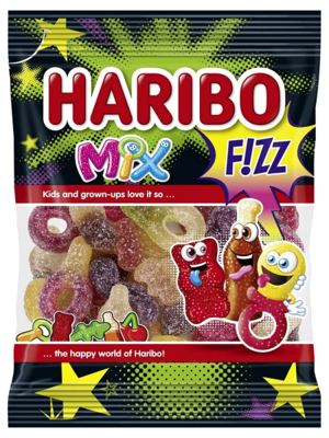 BOMBON HARIBO MIX FIZZ 100g