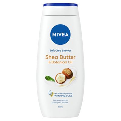 N-NIVEA BATH GEL 250ML SHEA BUTTER