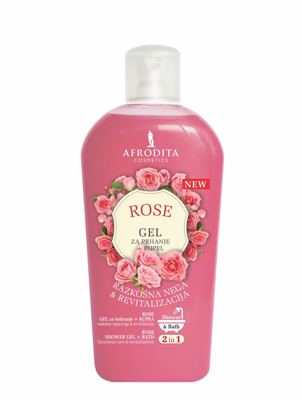 GEL ZA TUŠIRANJE 1 L ROSE AFRO