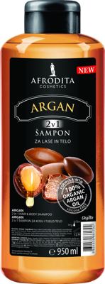 AFRODITA 950mL ŠAMPON ARGAN 2U1