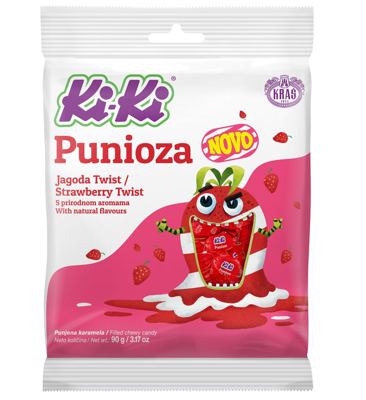 BOMBON KI-KI PUNIOZA JAGODA 90g