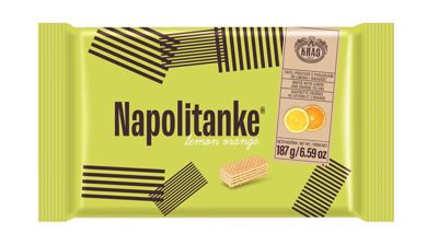 NAPOLITANKE vafel lemon orange 187g