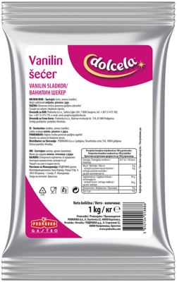VANILIN ŠEĆER 1 kg PODRAVKA