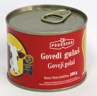GULAŠ PODR GOVEĐI 200G -15/1-