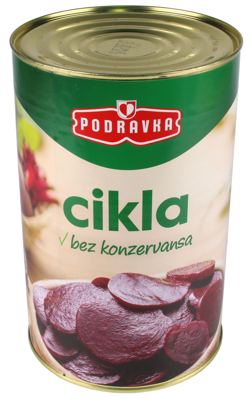 CIKLA LIM. 4000g PODRAVKA ocijeđene mase 2100g