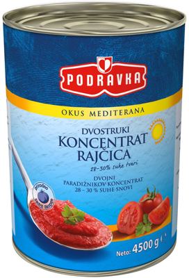RAJČICA KONC.4,5kg PODRVKA