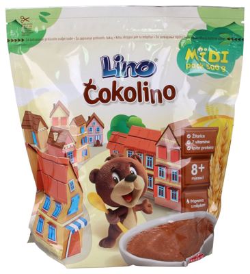 HRANA DEČIJA LINO ČOKOLINO ZIPP 500GR PODRAVKA