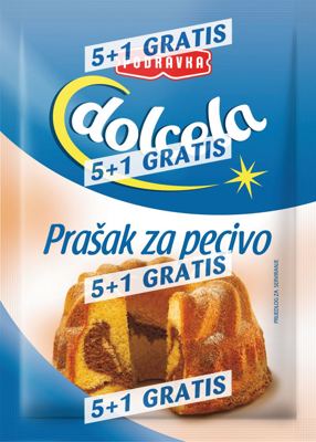 PRAŠAK ZA PECIVO 12g 5+1 GRATIS PODRAVKA -staro