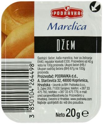 20G PODRAVKA DŽEM MARELICA