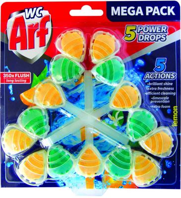 ARF WC KOŠARICA LEMON POWER 3X55g