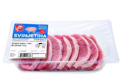PIK SVINJ. SLAB.I LEĐA SK ODREZAK 560g