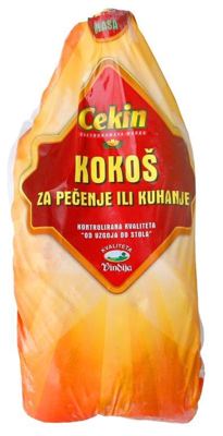 CEKIN TEŠKE KOKOŠI SMRZNUTE CIJELE, KOKA-VINDIJA