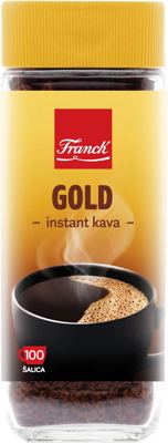 KAVA INSTANT GOLD BOČICA 200g FRANCK