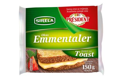 SIR LISTIĆI EMMENTALER 150g SIRELA