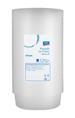 50/1 ARO PLAST.POSUDA 125ML