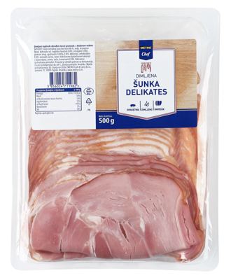 500G MC DELIKATES ŠUNKA NAREZ
