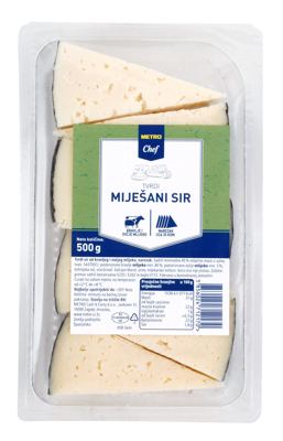 500G MC MIJEŠANI SIR REZANI